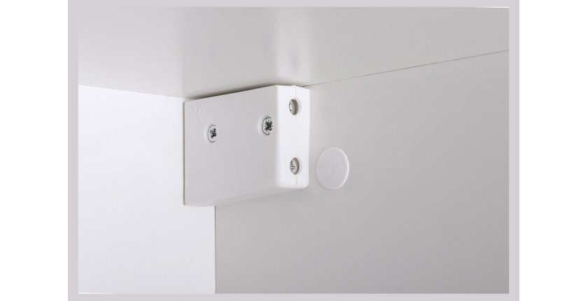 Ensemble meubles de salon SWITCH XXV design, coloris blanc brillant.