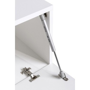 Ensemble meubles de salon SWITCH XXV design, coloris blanc brillant.