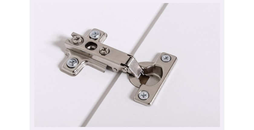 Ensemble meubles de salon SWITCH XXV design, coloris blanc brillant.