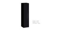 Ensemble meubles de salon SWITCH XXVI design, coloris noir et blanc.
