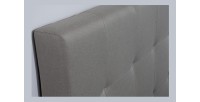 Lit coffre une place collection DESERT - Couleur beige - 90x200cm - Sommier inclus