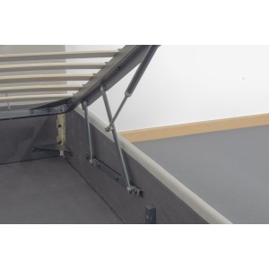 Lit coffre collection DESERT - Couleur beige - 140x200cm - Sommier inclus