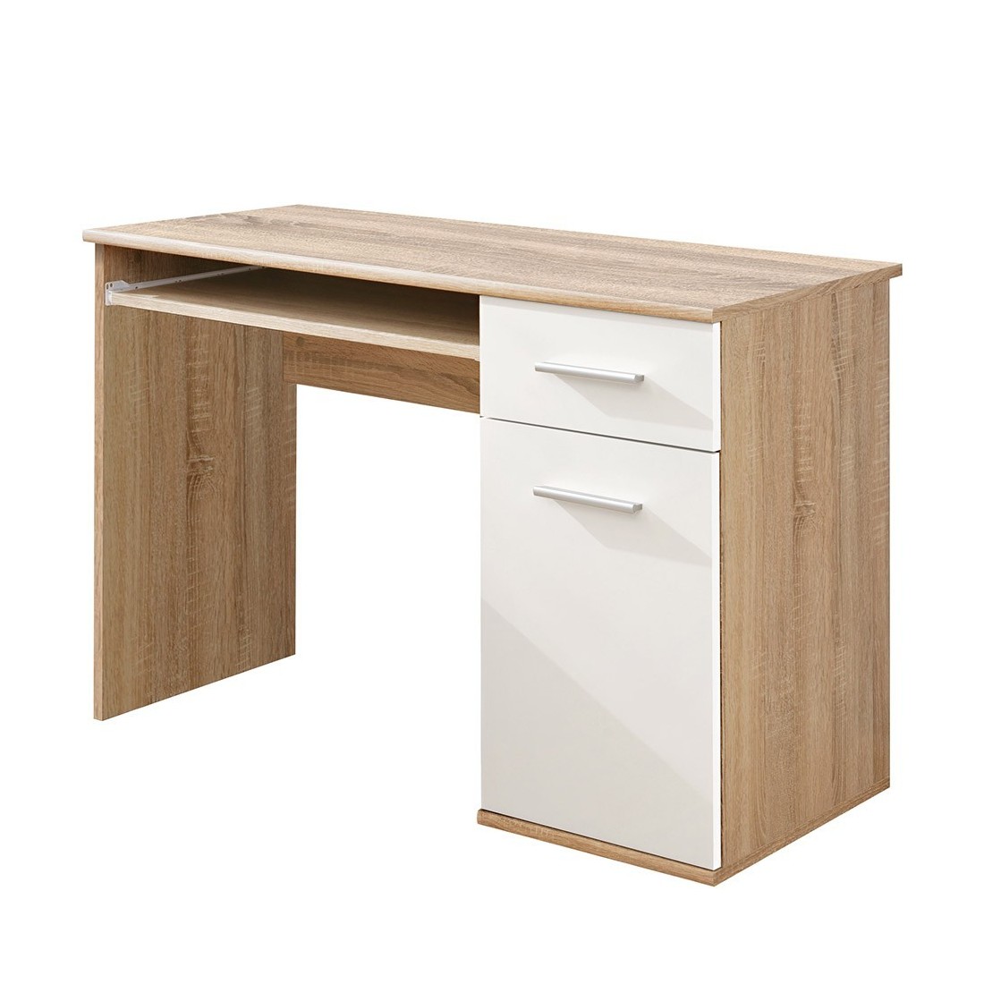 Bureau enfant, Ado avec étagère coulissante, 1 porte et un tiroir collection DENVER