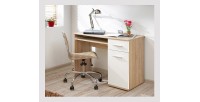 Bureau enfant, Ado avec étagère coulissante, 1 porte et un tiroir collection DENVER