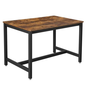 Table à manger 4 places style industriel collection TAMPA.