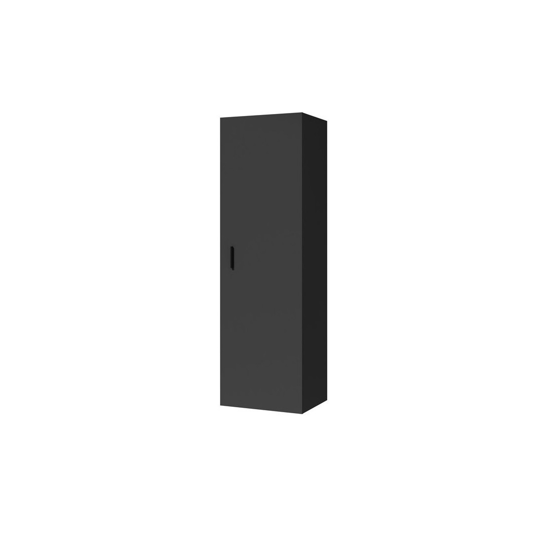 Armoire suspendue collection CORK. Coloris gris anthracite.