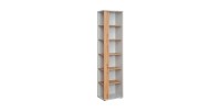 Bibliothèque 5 étagères pour chambre d'enfant. Collection BIBOU