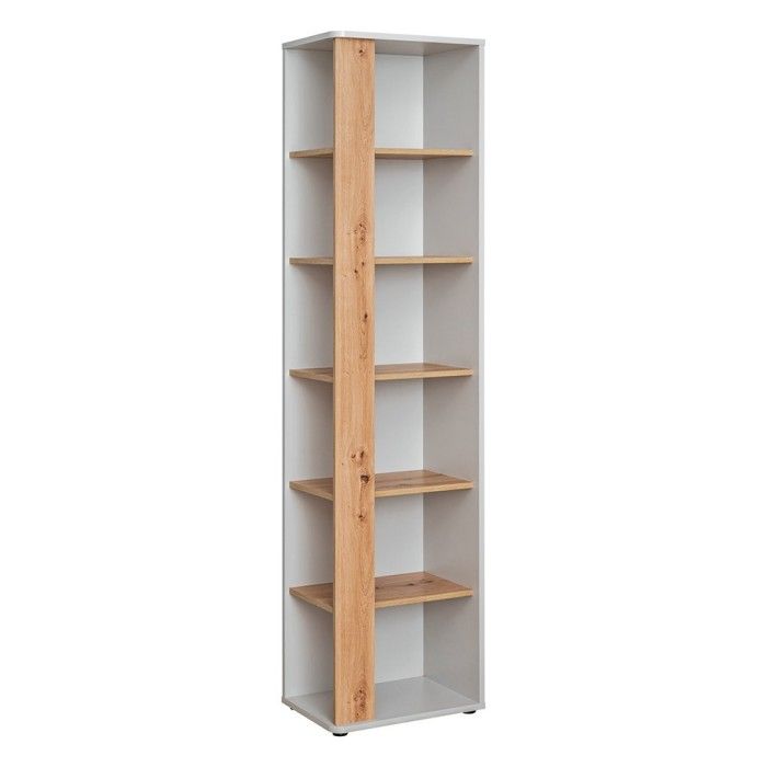 Bibliothèque 5 étagères pour chambre d'enfant. Collection BIBOU