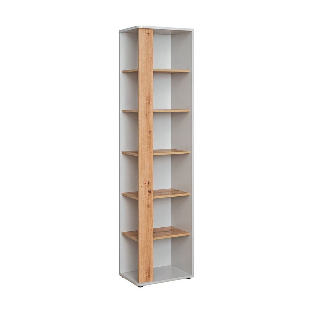 Bibliothèque 5 étagères pour chambre d'enfant. Collection BIBOU