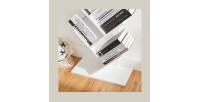 Bibliothèque arbre style design collection AUSTIN. Coloris blanc.