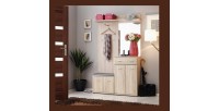 Meuble d'entrée - ARIA 2 - Coloris chêne