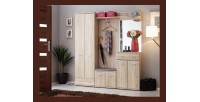 Meuble d'entrée - ARIA 3 - Coloris chêne