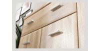 Meuble d'entrée - ARIA 3 - Coloris chêne