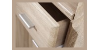 Meuble d'entrée - ARIA 3 - Coloris chêne