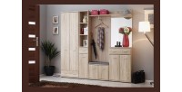 Meuble d'entrée - ARIA 4 - Coloris chêne