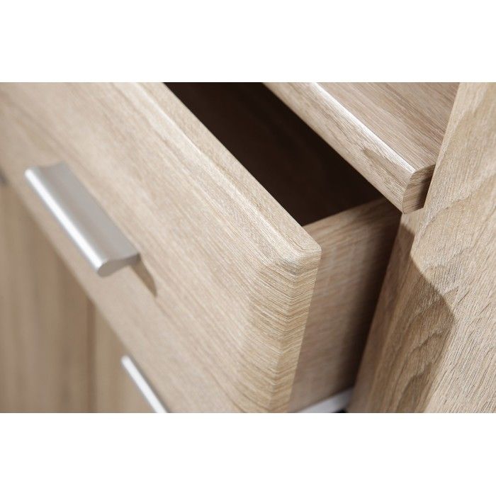 Meuble d'entrée - ARIA 4 - Coloris chêne