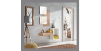 Meuble d'entrée - TORTH 1 - Coloris chêne et blanc