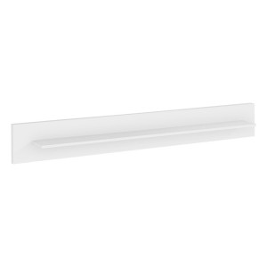 Etagère design 150cm collection SPIKE . Couleur blanc mat