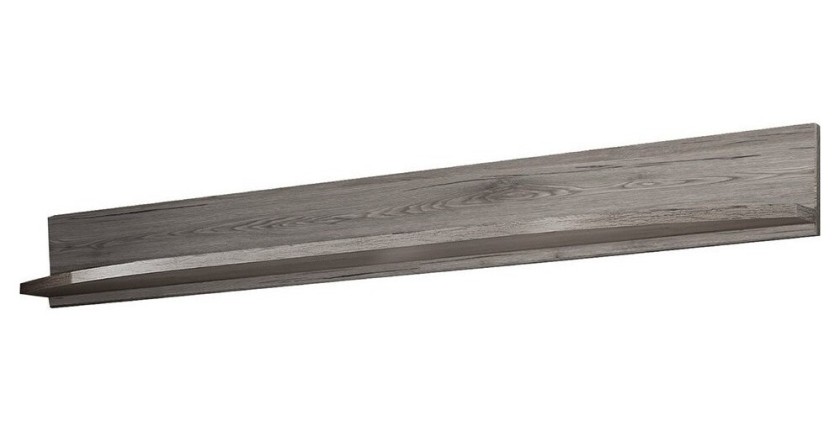 Etagère design 150cm collection NOUK. Coloris effet chêne San Remo