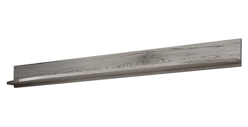 Etagère XL design 190cm collection NOUK. Coloris effet chêne San Remo