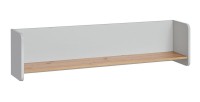 Etagère pour chambre ado ou enfant. Collection BIBOU. Coloris gris et chêne