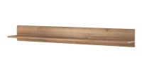 Étagère murale design 180cm coloris chêne. Collection BREDA.