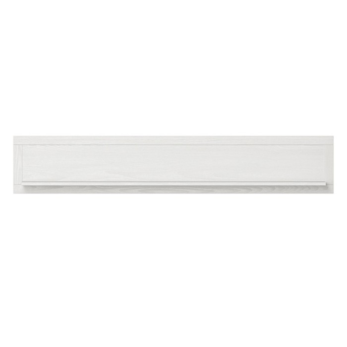 Étagère murale 180cm coloris frêne blanc. Collection ASSIA.