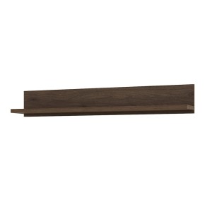 Etagère design 150cm collection DARWIN. Coloris chêne foncé.