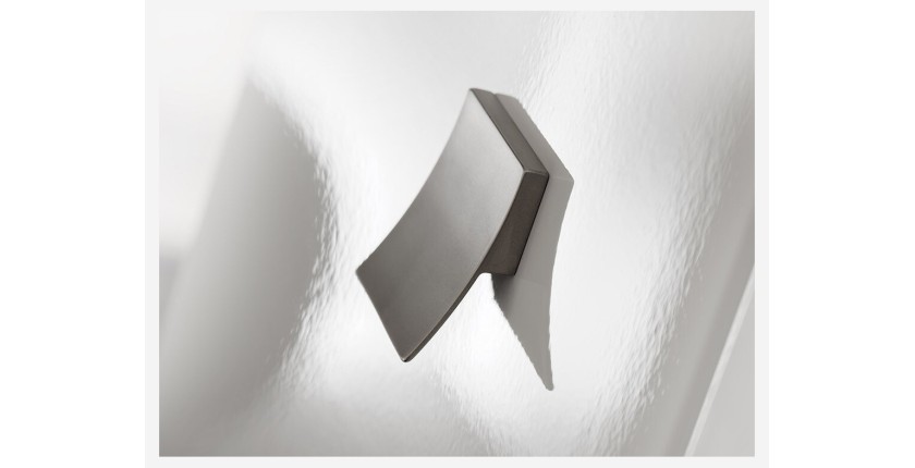 Buffet design 150cm collection SPIKE avec LED intégrées. Coloris blanc.