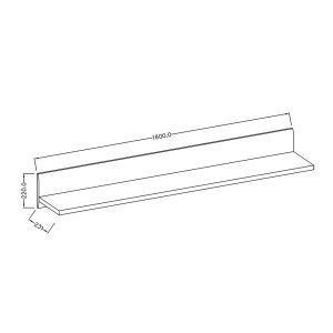 Ensemble complet pour salon collection BREDA. Coloris blanc mat et blanc brillant