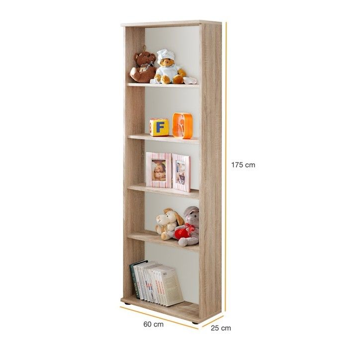 Chambre complète enfant, ado collection DENVER. Armoire 3 portes, Lit, bibliothèque, bureau et étagère