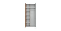 Chambre complète enfant, ado collection BIBOU. Armoire 2 portes, Lit, bibliothèque, bureau, commode et étagère