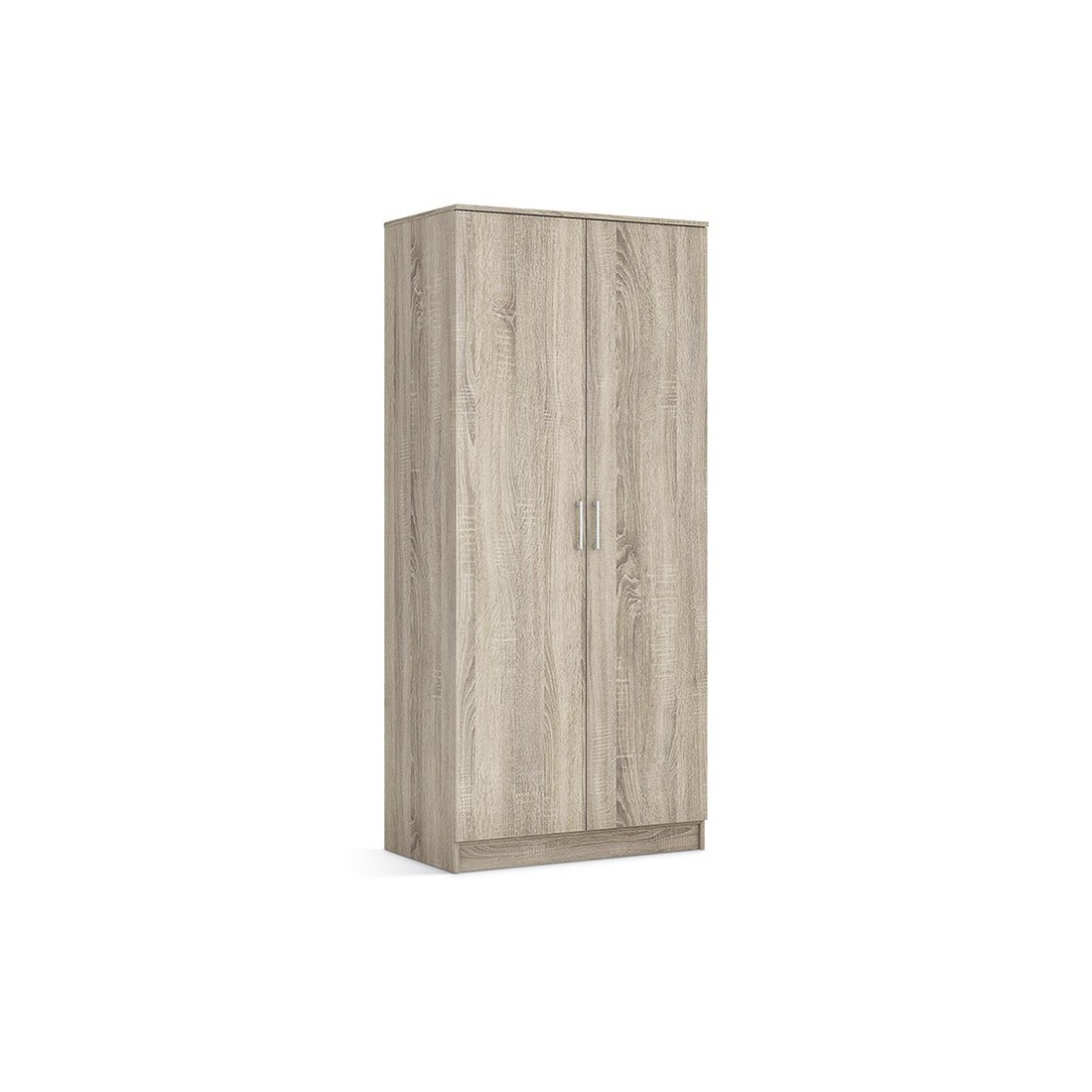 Garde Robe REY, armoire 2 portes idéal pour votre entrée ou votre buanderie