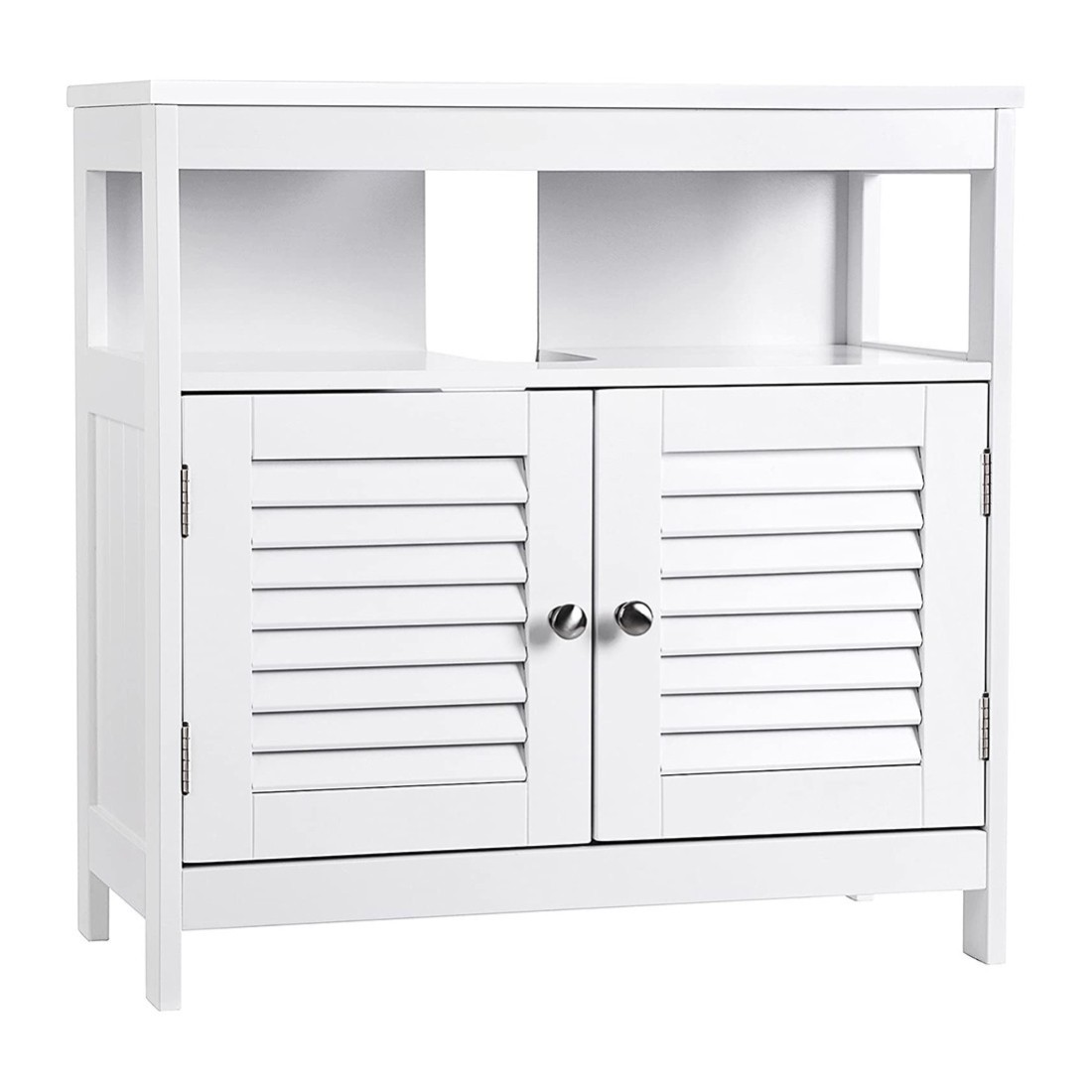 Meuble sous lavabo coloris blanc collection CLEAN - Meuble de salle de bain