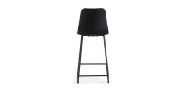 Chaise de comptoir 'Mario' PP Noir, dimensions : H100.5 x L51 x P44cm