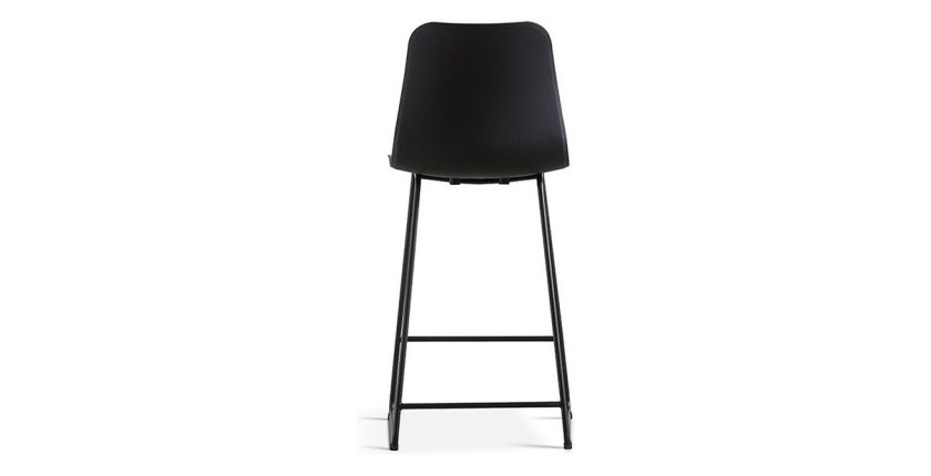 Chaise de comptoir 'Mario' PP Noir, dimensions : H100.5 x L51 x P44cm