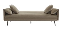 Canapé 3 places convertible beige collection SILAS