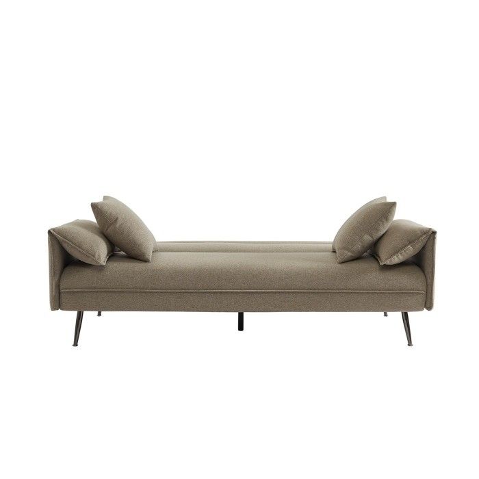 Canapé 3 places convertible beige collection SILAS