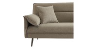 Canapé 3 places convertible beige collection SILAS