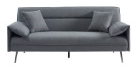 Canapé 3 places convertible gris collection SILAS