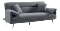 Canapé 3 places convertible gris collection SILAS