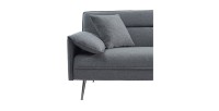 Canapé 3 places convertible gris collection SILAS