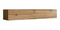 Meuble TV suspendu 180cm coloris chêne Wotan. Collection SWITCH.