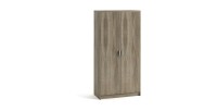 Armoire, collection TOLLY, 2 portes, 75x150 cm, coloris chêne sonoma