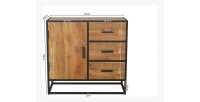 Commode MADEIRO bois exotique mangolia
