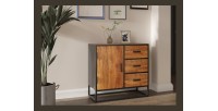 Commode MADEIRO bois exotique mangolia