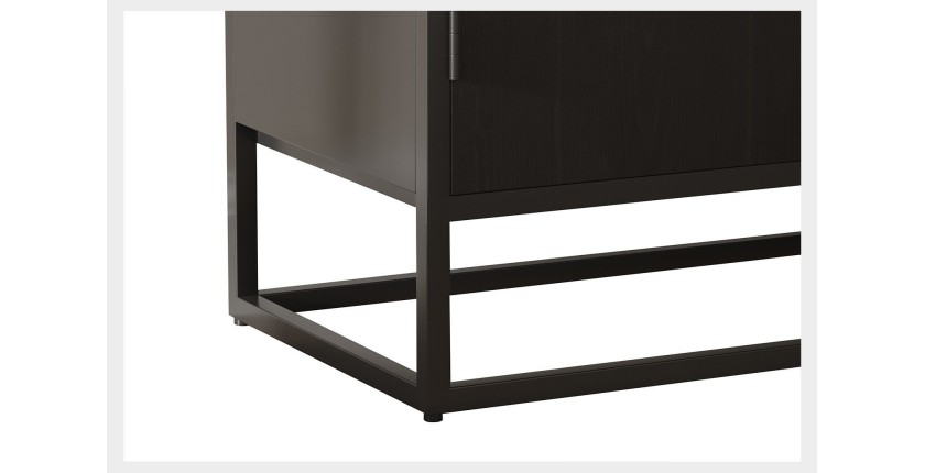 Commode MADEIRO bois exotique mangolia noir