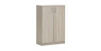 Commode SPACI 2 portes 110cm coloris sonoma