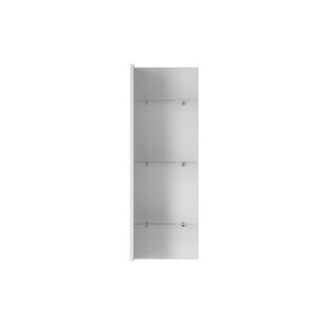 Étagère verticale avec éclairage LED intégré collection ZANTE. Coloris blanc brillant.