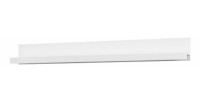 Étagère murale XL design 190cm Coloris blanc brillant. Collection BONO.